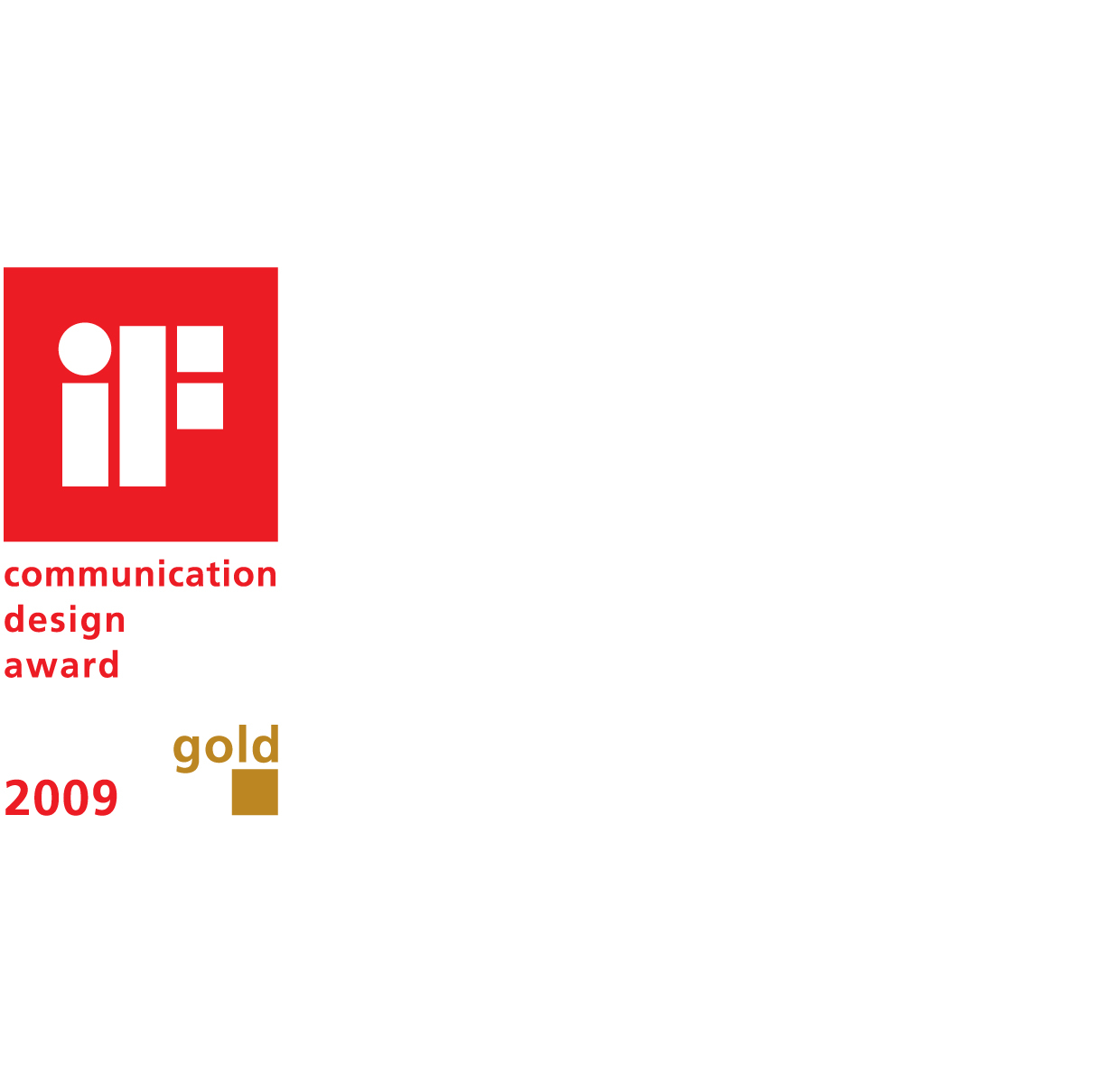 IF Communication Design Award Gold 2009
